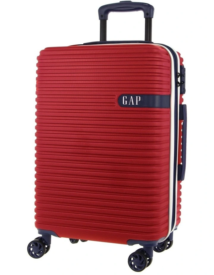 GAP Varsity Hard Shell 3-Piece Luggage Set in Red - Polycarbonate (PC) image 2