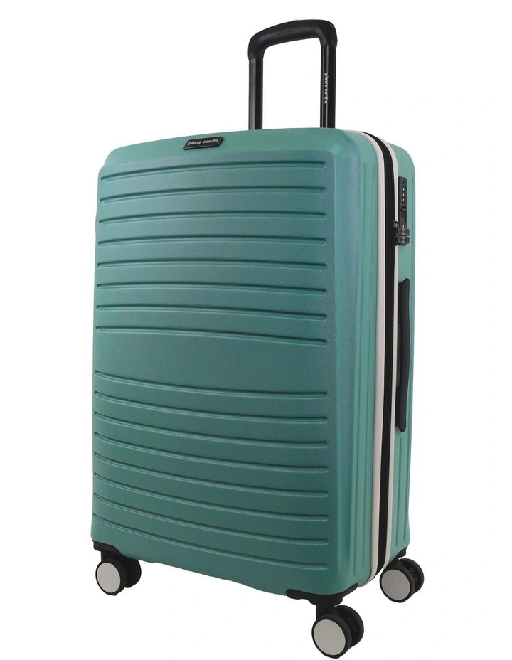 Pierre Cardin Oasis Hard Shell Medium and Cabin Bundle 2-Piece Set in Mint - Polycarbonate (PC) image 2