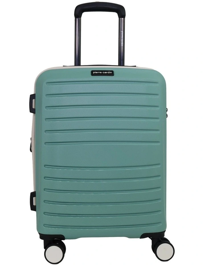 Pierre Cardin Oasis Hard Shell Medium and Cabin Bundle 2-Piece Set in Mint - Polycarbonate (PC) image 4