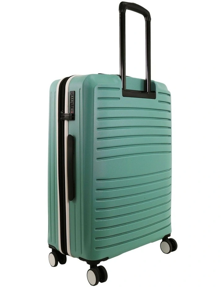 Pierre Cardin Oasis Hard Shell Medium and Cabin Bundle 2-Piece Set in Mint - Polycarbonate (PC) image 5