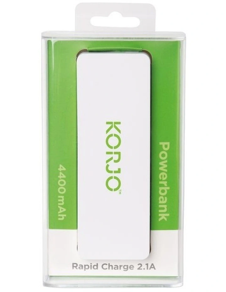 Korjo Portable Powerbank Blue - 4400 mAh image 3