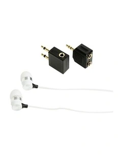 Korjo Ear Buds & Travel Kit - White