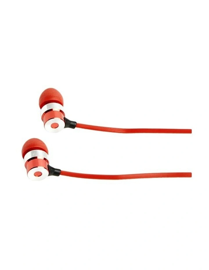 Korjo Ear Buds & Travel Kit - Red image 2