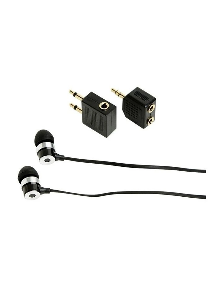 Korjo Ear Buds & Travel Kit - Black image 1