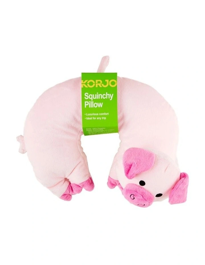 Korjo Squinchy Kid's Pillow - Pig image 2