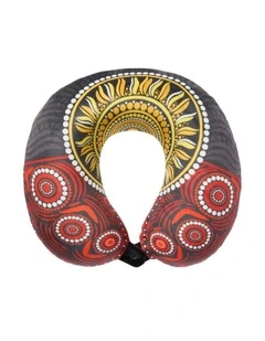 Korjo Indigenous Design Memory Foam Pillow - Our Flag