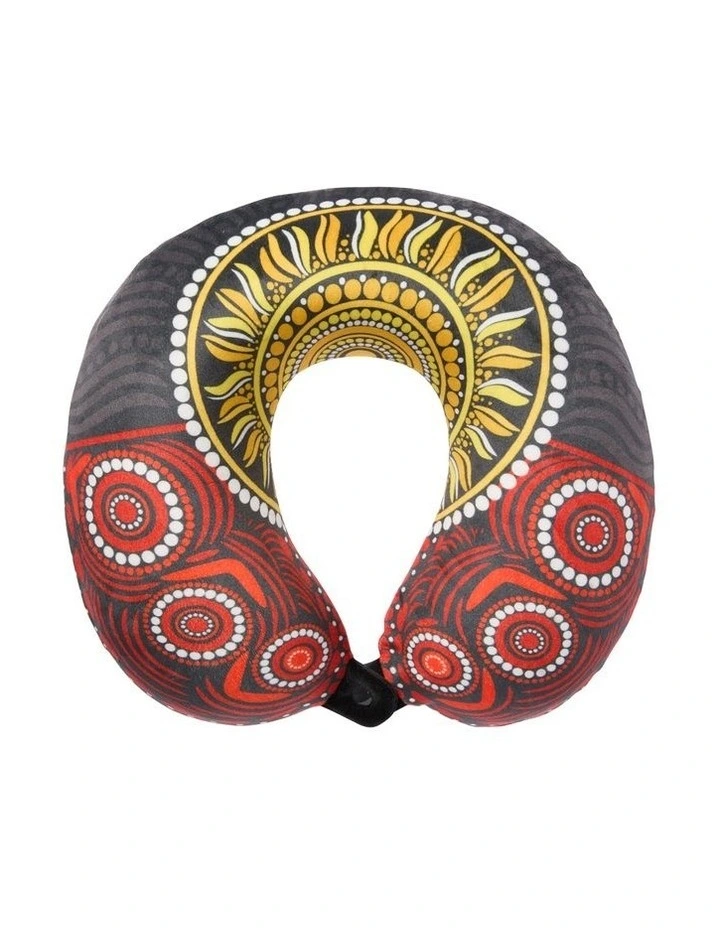 Korjo Indigenous Design Memory Foam Pillow - Our Flag image 1
