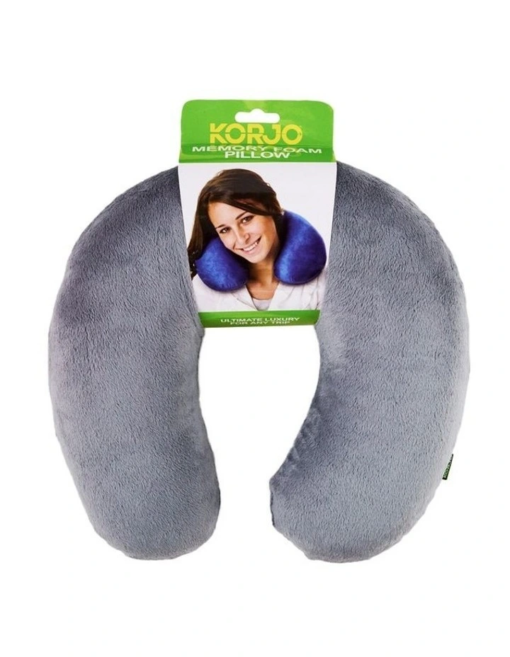 Korjo Memory Foam Pillow - Grey image 2