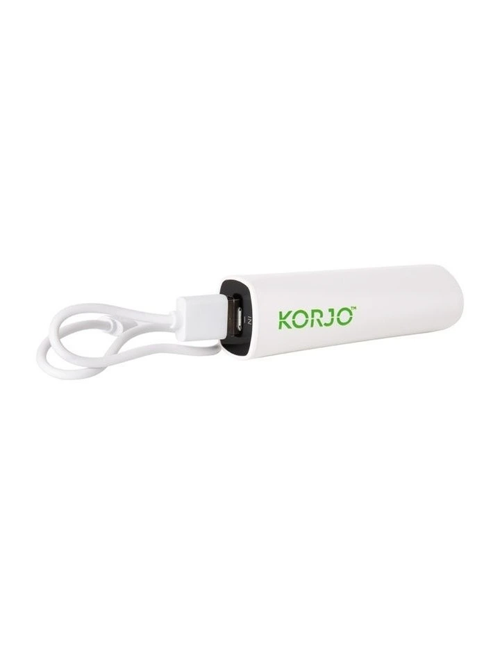 Korjo Portable Powerbank Black - 2600 mAh image 4
