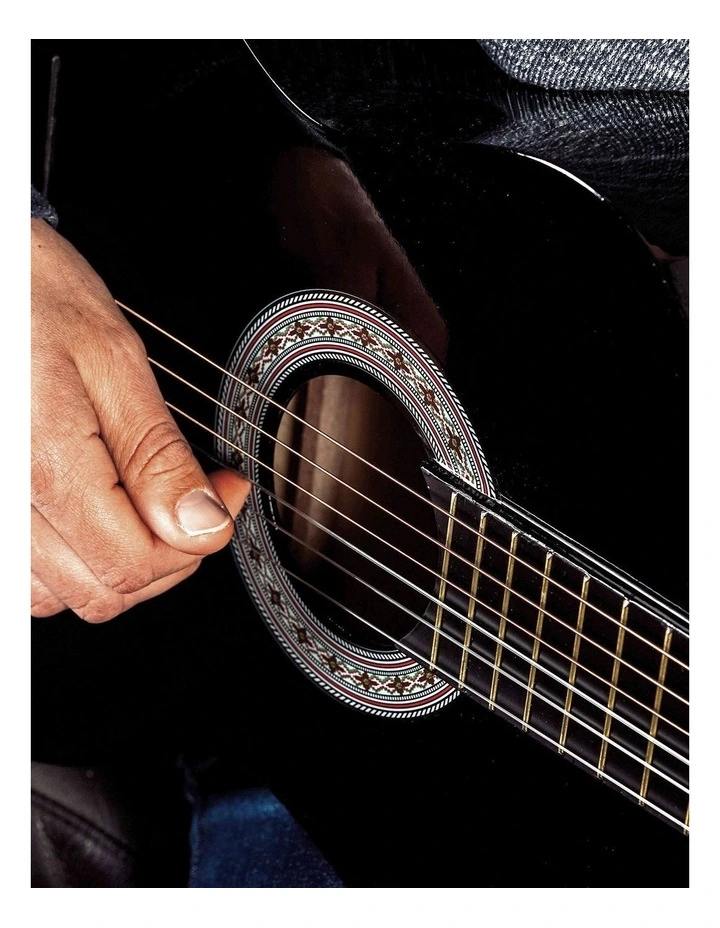 3rd Avenue Full Size Classical Guitar Pack - Black image 4