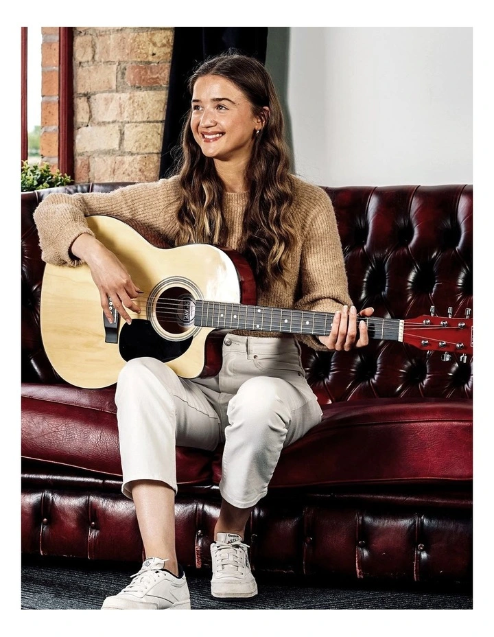 3rd Avenue Cutaway Acoustic Guitar Pack - Natural image 4