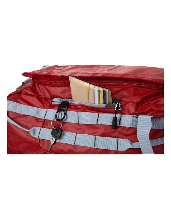 Waterproof Duffel Weekender Gym Travel Bag Red image 6