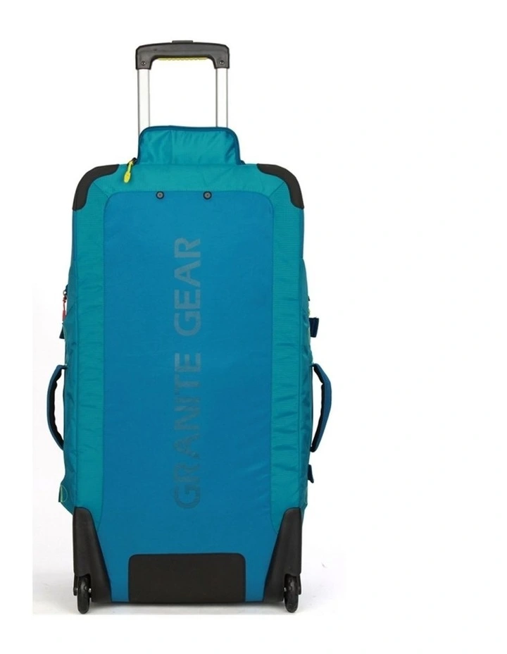 Wheeled Duffel Weekender Gym Travel Bag Blue image 5