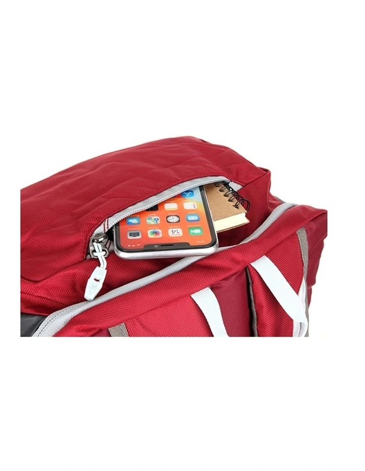 Backpack Travel Business Work Bag Red image 7