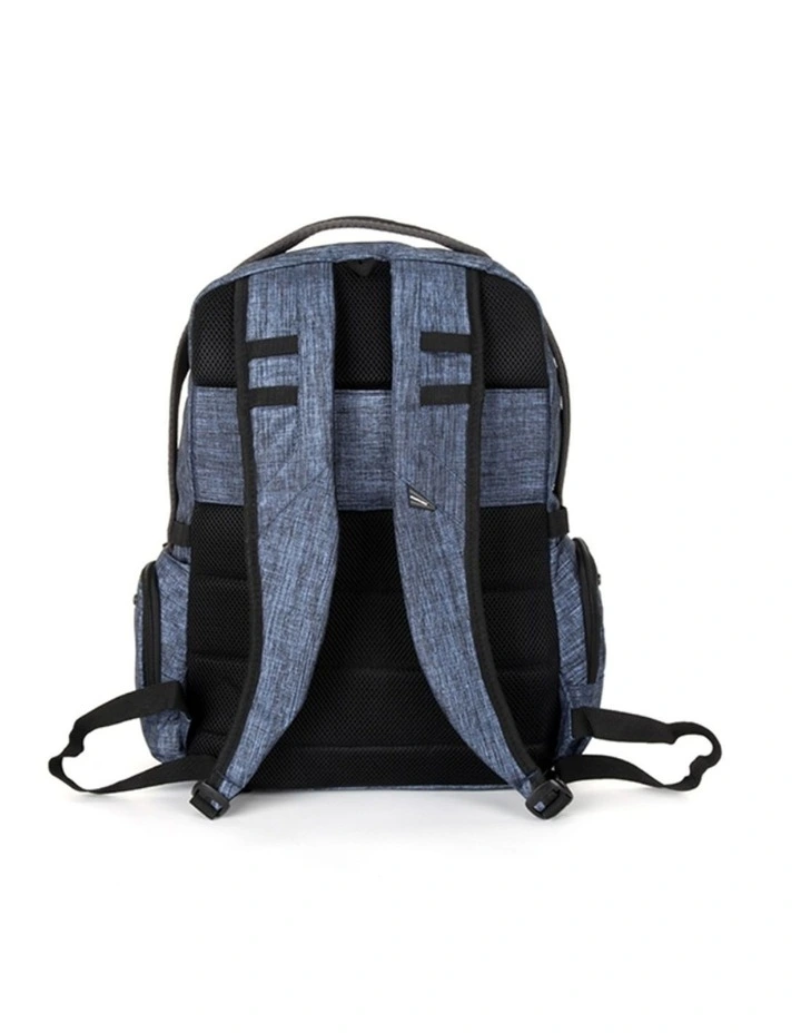 Laptop Backpack Travel Business Work Bag Blue image 3