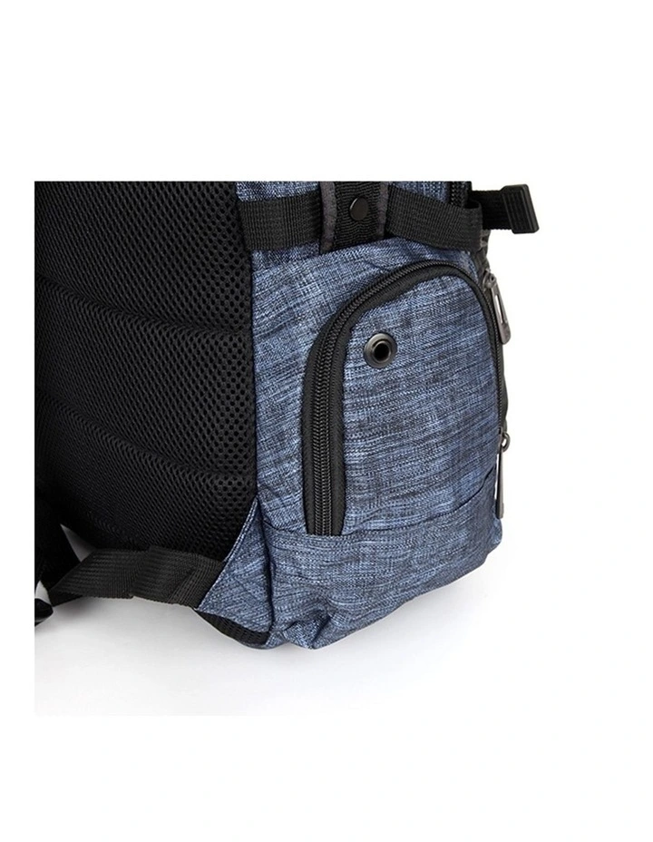 Laptop Backpack Travel Business Work Bag Blue image 7