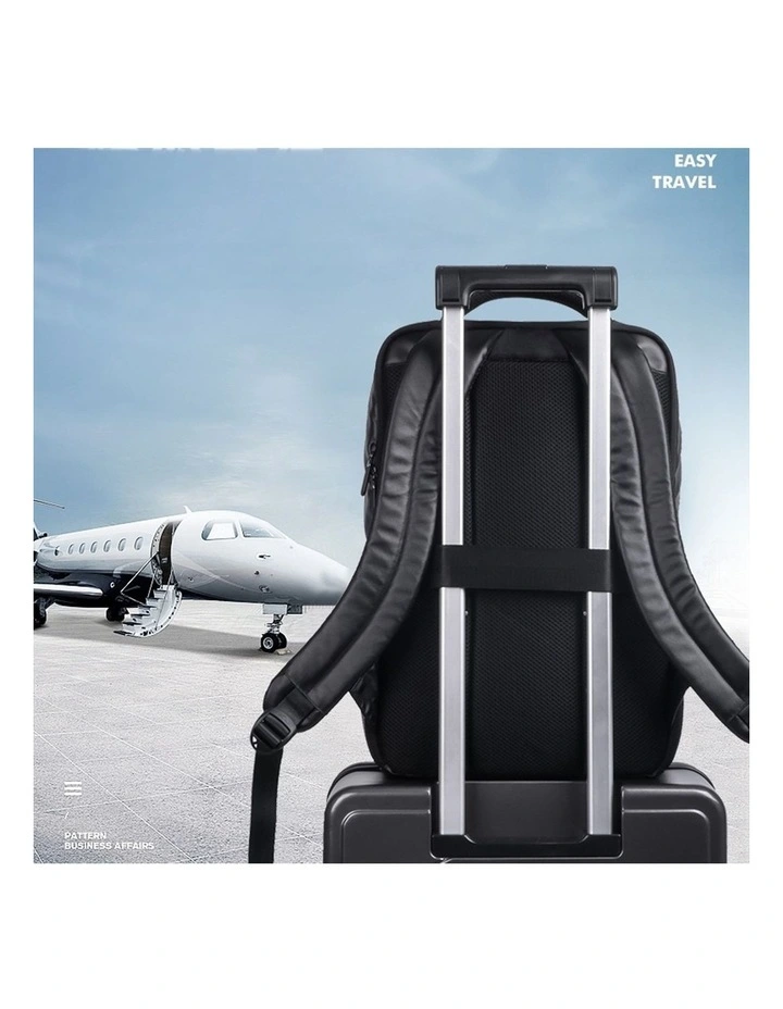 Backpack Travel Business Work Bag Black image 7