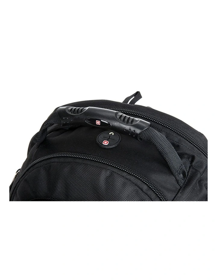 Waterproof 17 Laptop Backpack Travel Business Work Bag Black image 7