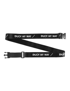 Suitcase Travel Luggage Belt in Black