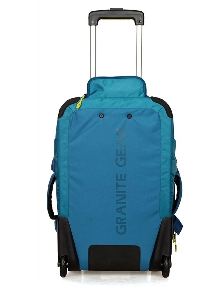 Wheeled Duffel Weekender Gym Travel Bag Blue image 5