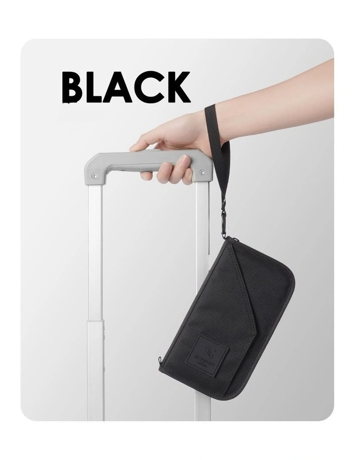Travel Pouch Organizer Accessory Black image 2