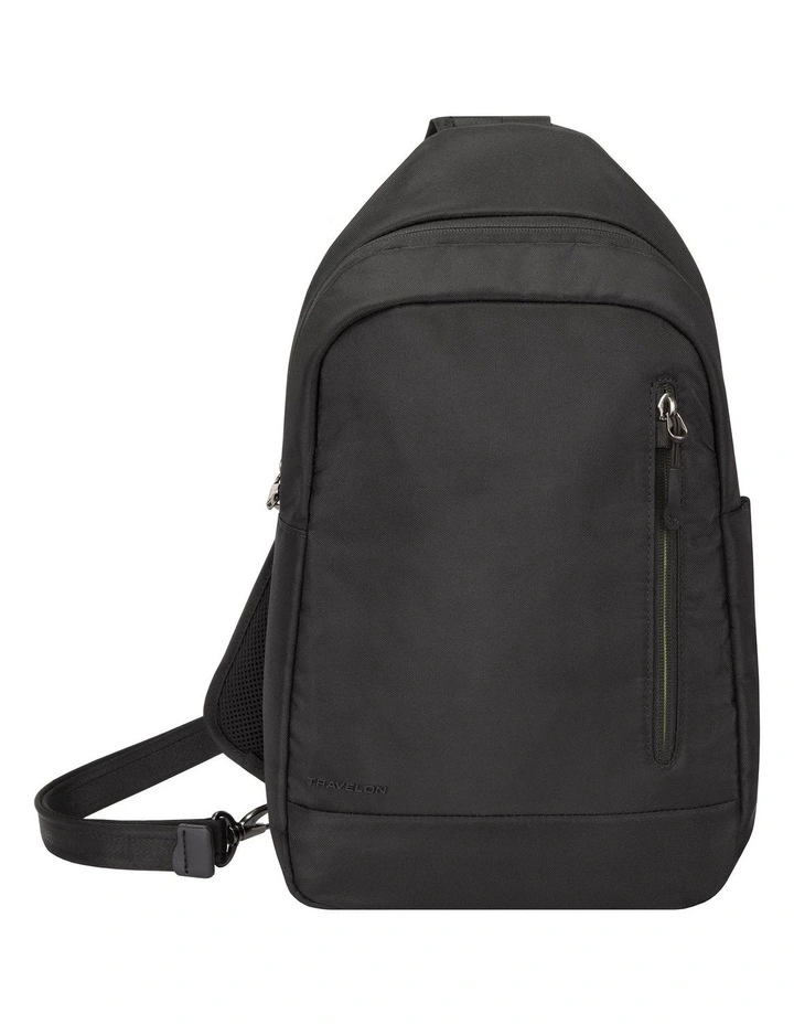 Urban Anti-Theft Tablet Sling Bag in Black image 1