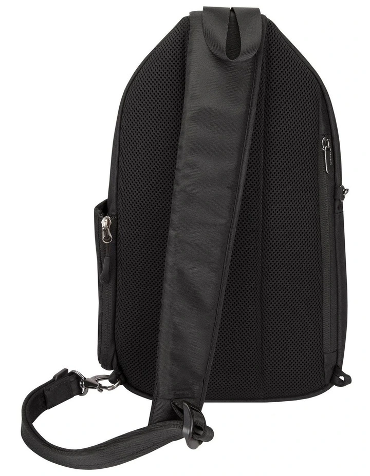 Urban Anti-Theft Tablet Sling Bag in Black image 2
