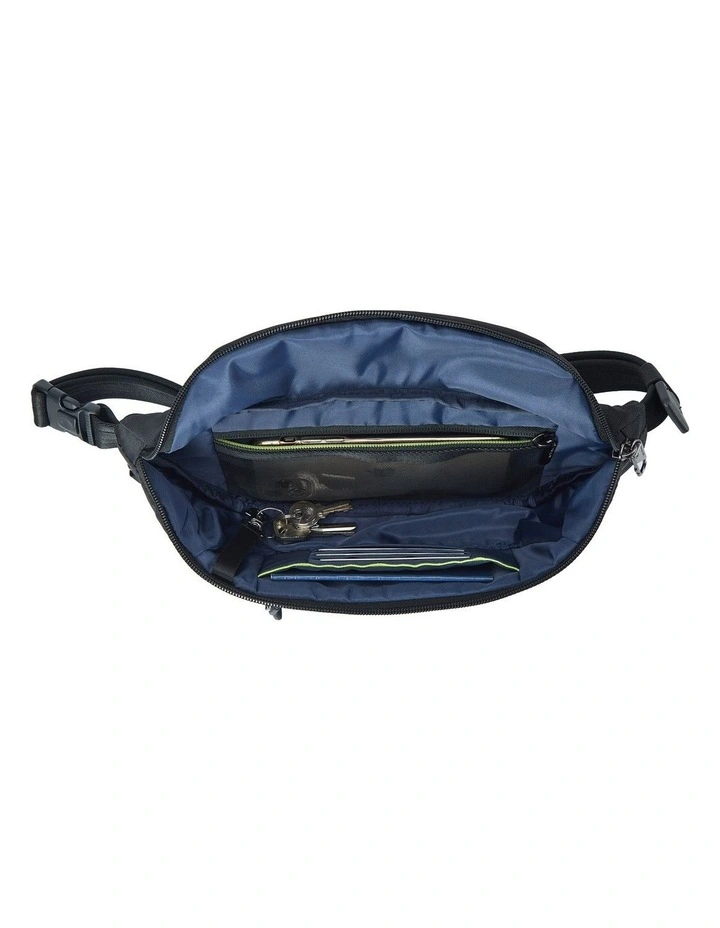 Urban Anti-Theft Waist Pack in Black image 4