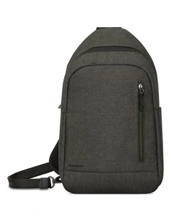 Urban Anti-Theft Tablet Sling Bag in Slate