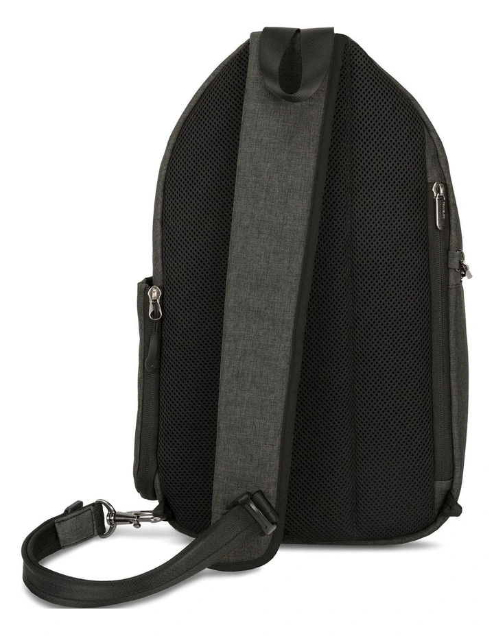 Urban Anti-Theft Tablet Sling Bag in Slate image 2