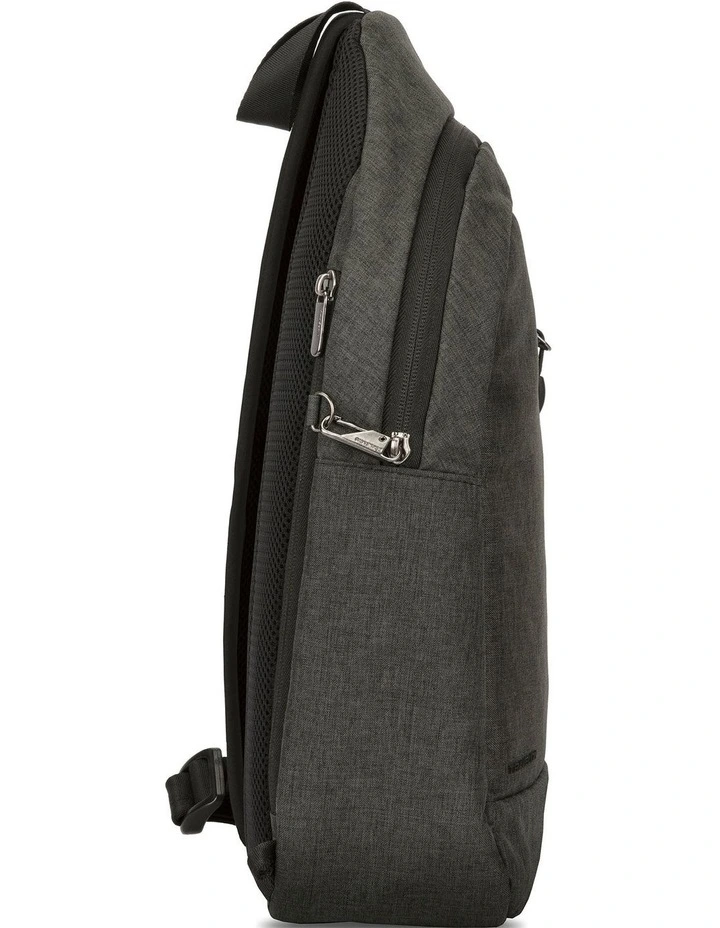 Urban Anti-Theft Tablet Sling Bag in Slate image 3