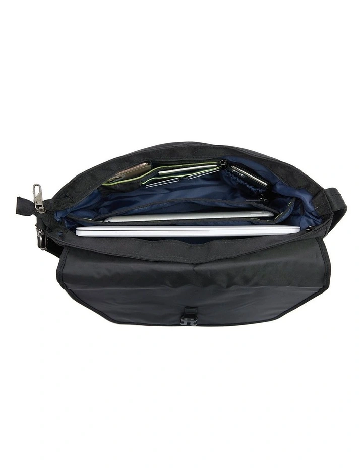 Urban Anti-Theft 14 Laptop & Tablet Messenger Bag in Black image 4