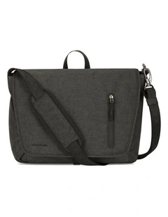 Urban Anti-Theft 14 Laptop & Tablet Messenger Bag in Slate