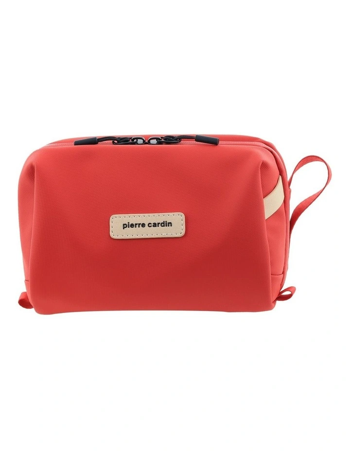 Pierre Cardin Travel Wash Bag in Red image 3