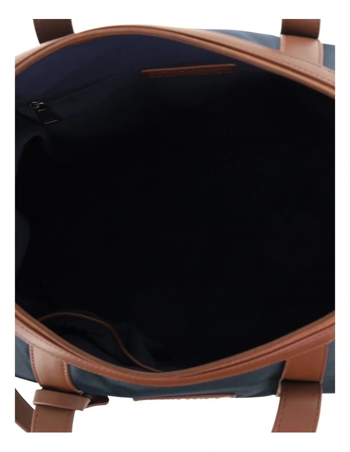 Pierre Cardin 2-Tone Lite Duffle Carry On in Black image 2
