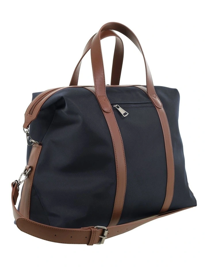 Pierre Cardin 2-Tone Lite Duffle Carry On in Black image 4