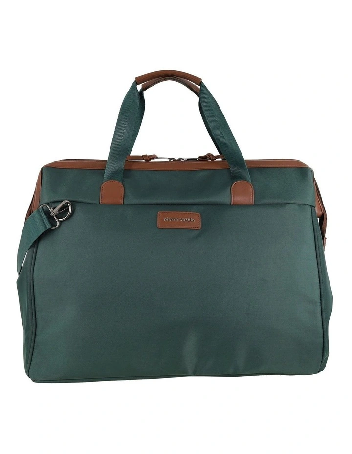 Pierre Cardin Euro Overnighter Carry On in Olive - Nylon/Vegan Leather image 3
