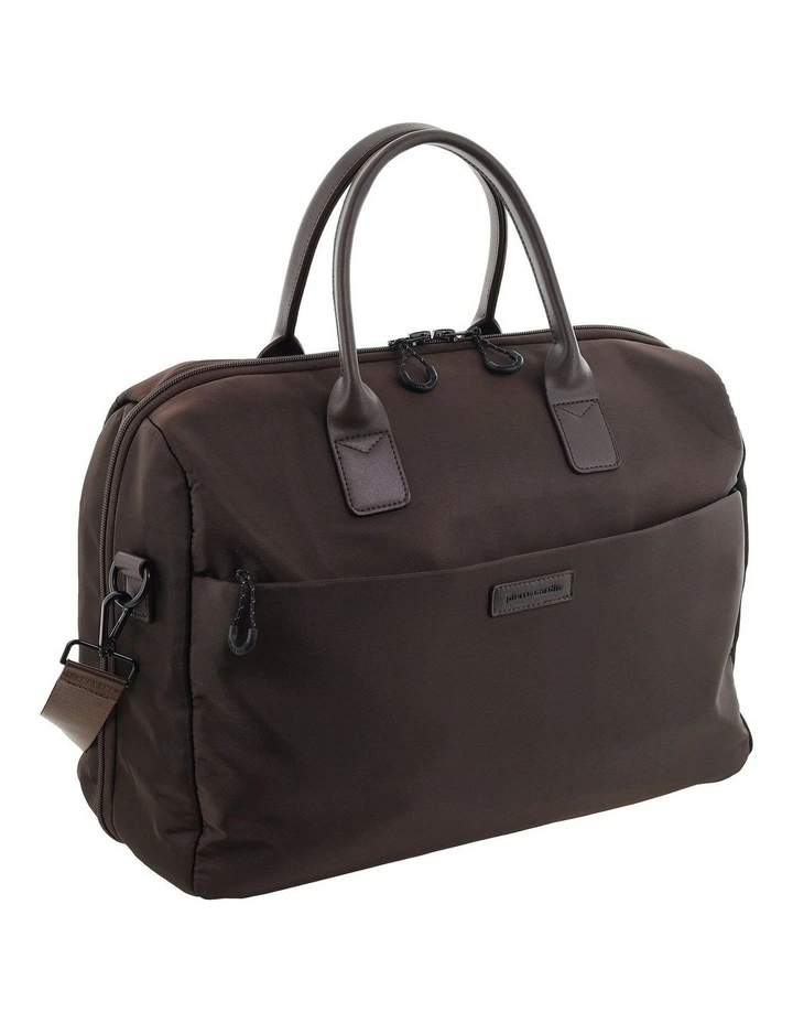 Pierre Cardin Luxe Nylon Carry On Bag in Chocolate image 1