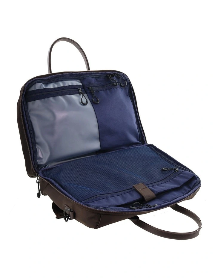 Pierre Cardin Luxe Nylon Carry On Bag in Chocolate image 3
