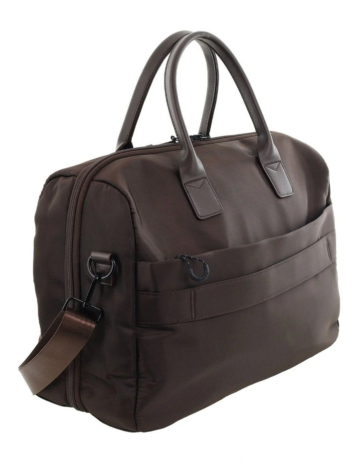 Pierre Cardin Luxe Nylon Carry On Bag in Chocolate image 5