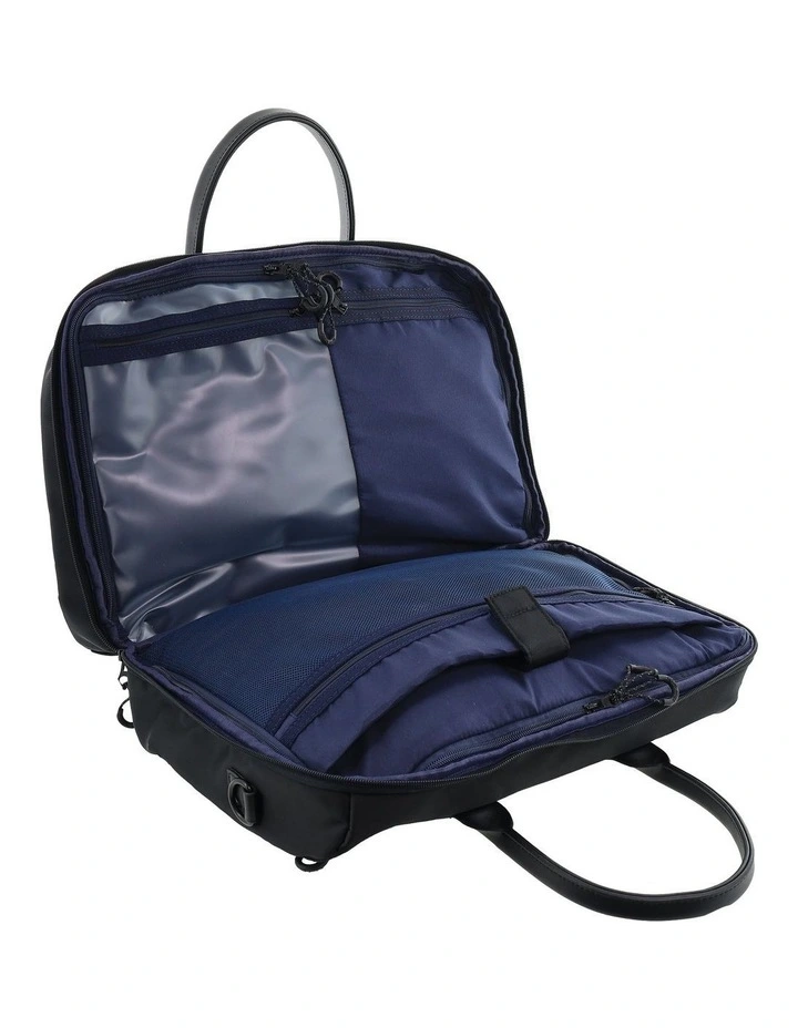 Pierre Cardin Luxe Nylon Carry On Bag in Black image 2