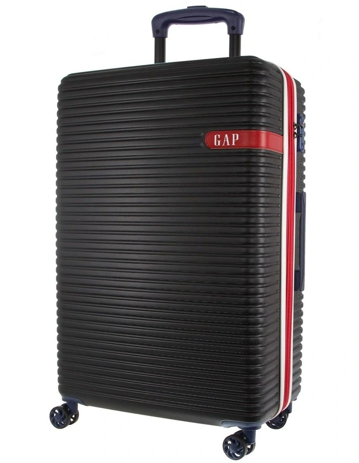 GAP Varsity Hard Shell 3-Piece Luggage Set in Black image 7