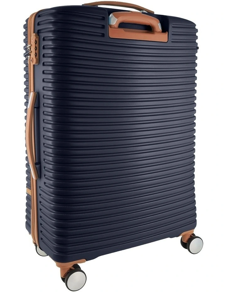 Pierre Cardin Classique 70cm MEDIUM Hard Shell Suitcase in Navy image 4