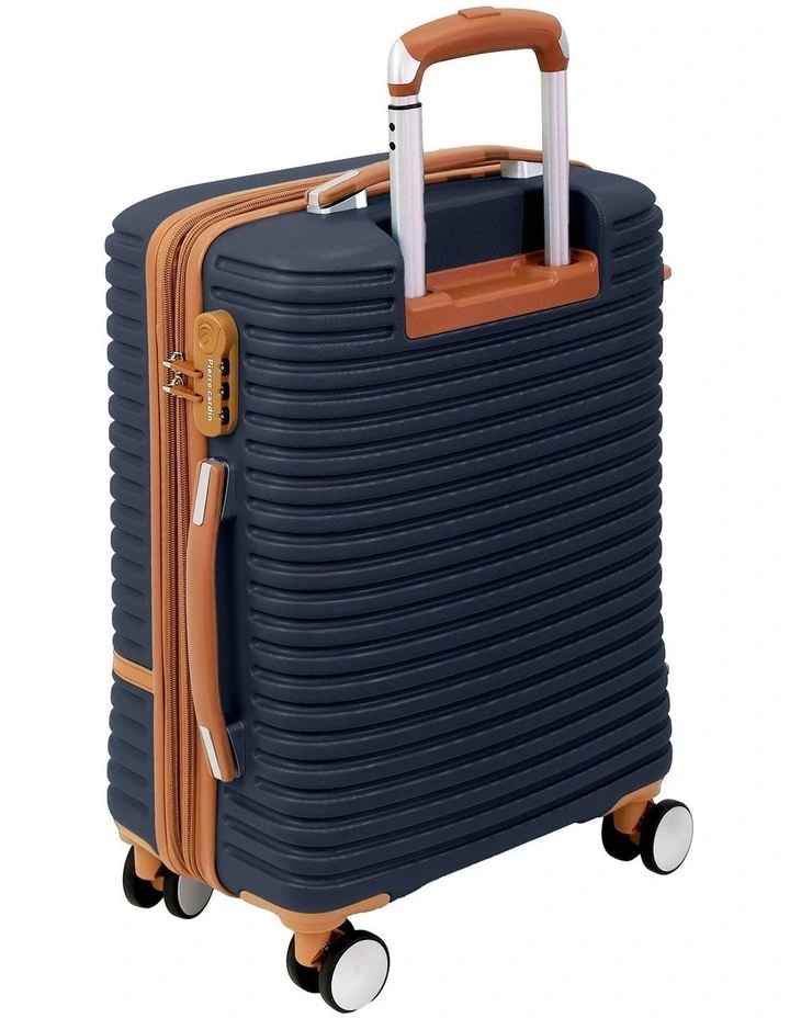 Pierre Cardin Classique 54cm CABIN Hard Shell Suitcase in Navy image 6