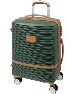 Pierre Cardin Classique 54cm CABIN Hard Shell Suitcase in Olive