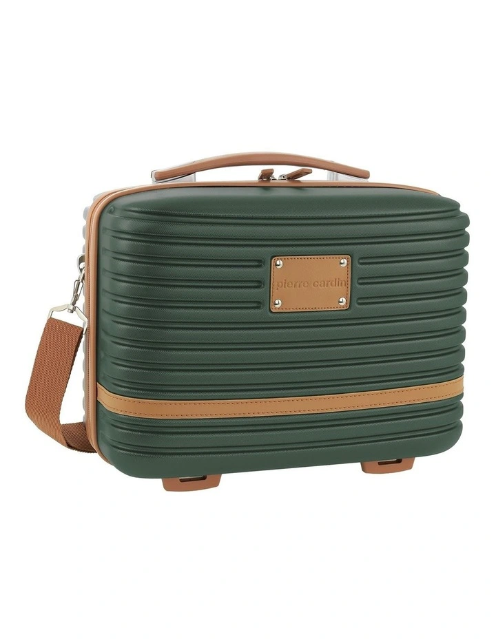 Pierre Cardin Classique Hard Shell Beauty Case in Olive image 1