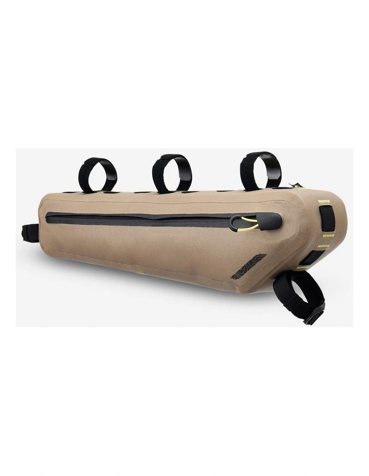 Decathlon | 3.5L IPX3 Watertight Half-Frame Bikepacking Bag ADVT 900 - Beige image 2