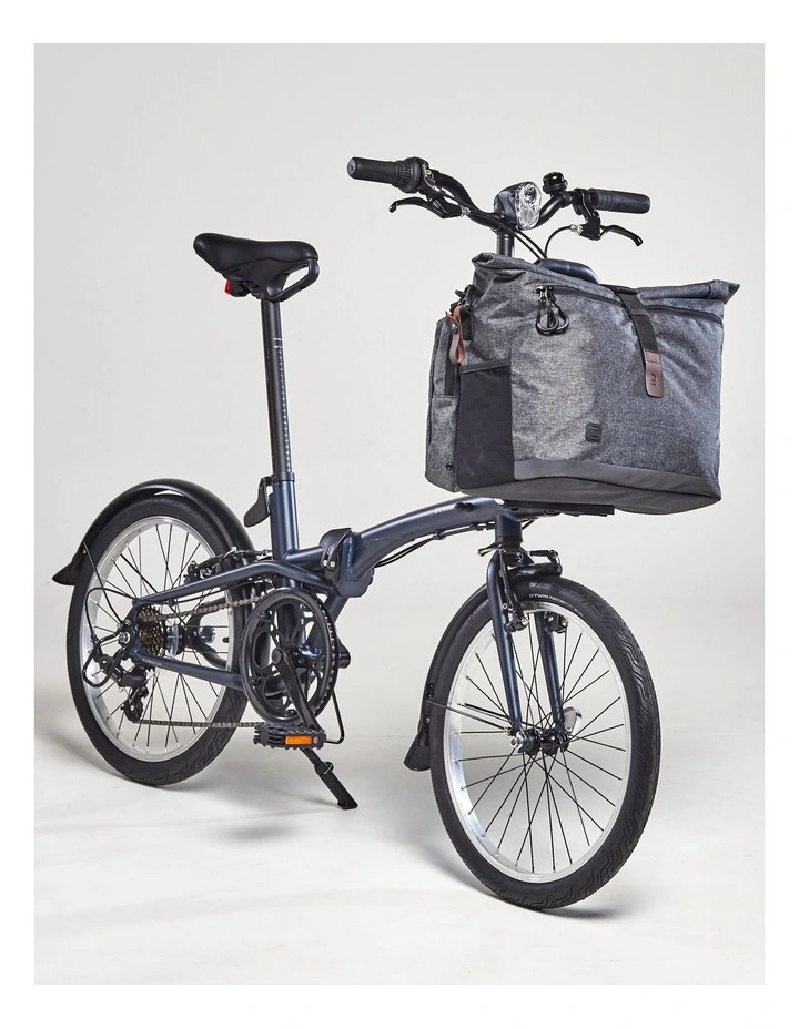 Decathlon | 25 L Folding Bike Front Bag 1 Second Clip image 2