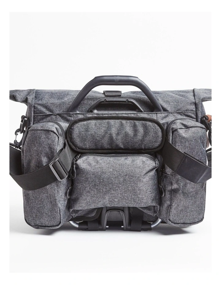 Decathlon | 25 L Folding Bike Front Bag 1 Second Clip image 6