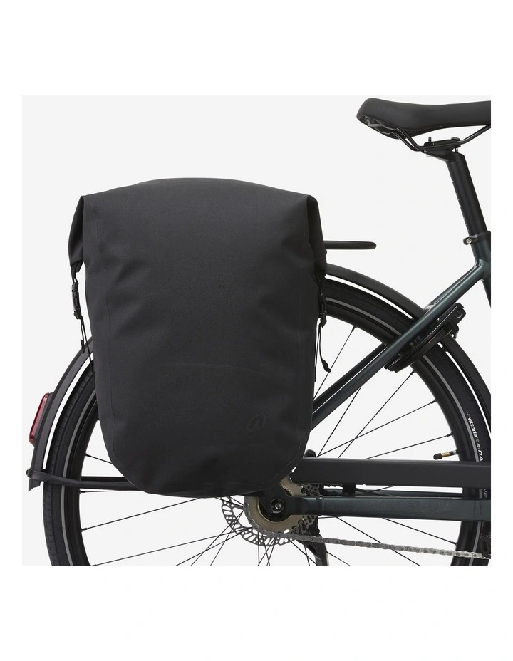 Decathlon | Waterproof Bike Bag 900 27 L - Black image 3